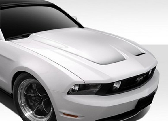 Duraflex CV-X Version 4 Hood 2010-12 Ford Mustang